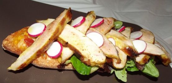 Tosta de secreto iberico